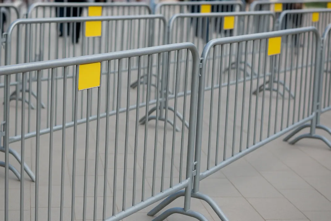 Metal Police Barricade
