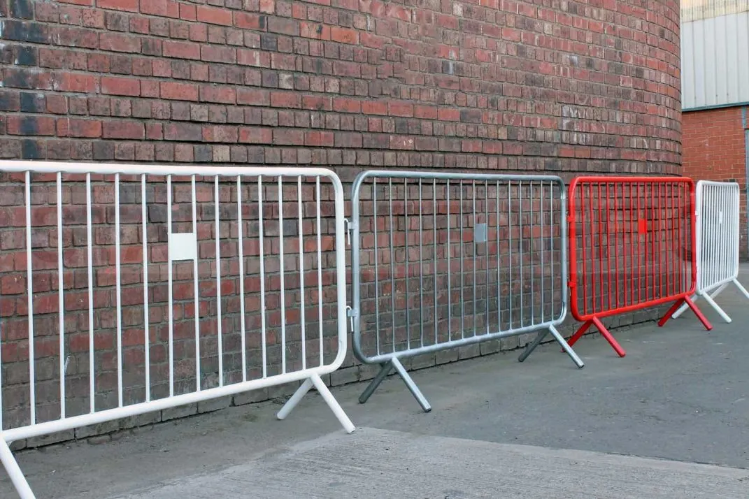 Metal Barrier Powder Coated