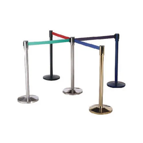 Metal Barriers and Information Stands
