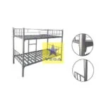 Silver Bunker Bed