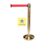 Golden Queue Stand Supplier