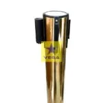 Golden Queue Stand Supplier