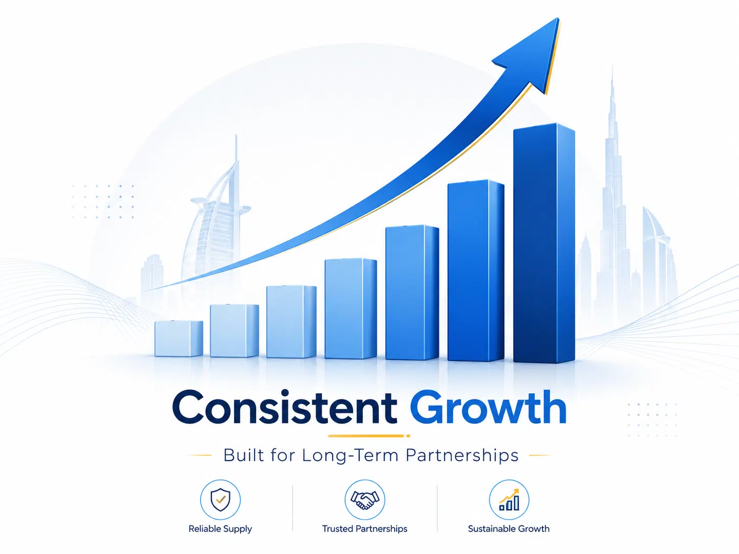 Consistent growth illustration