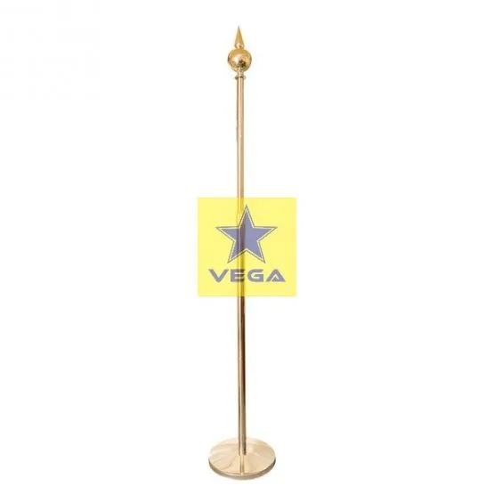 Golden Flag Pole