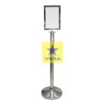 Silver Information Stand