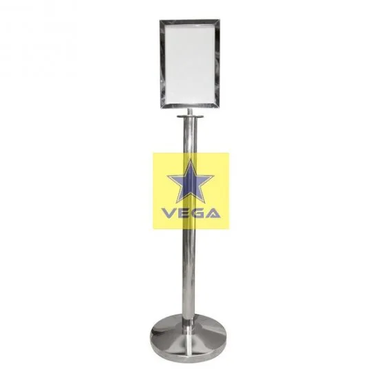 Silver Information Stand