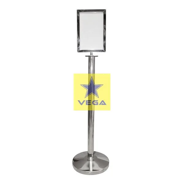 Silver Information Stand