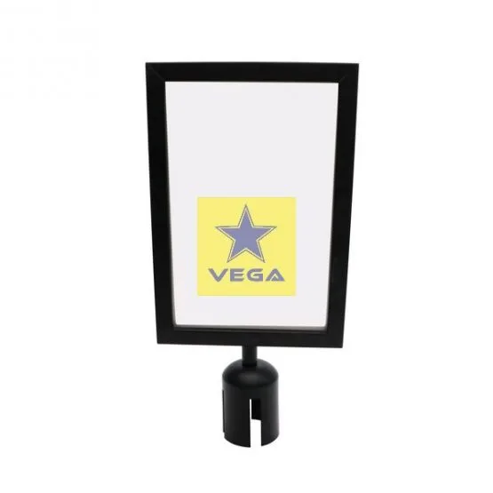 Black Sign Display