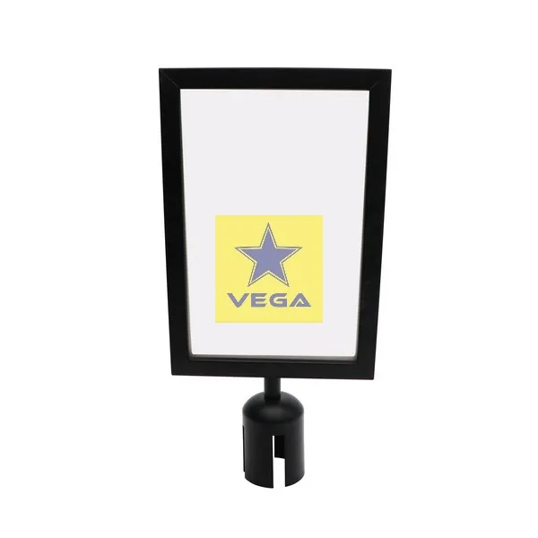 Black Sign Display