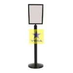 Black Sign Display
