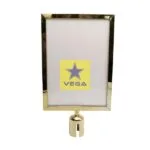 Golden Vertical Information Board