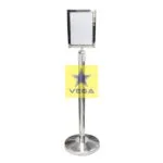 Silver Vertical Display Board