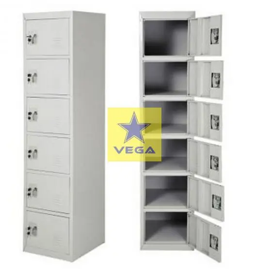 6-tier locker