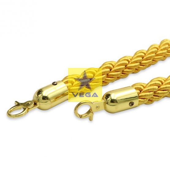 Golden Twisted Rope with Golden Hook