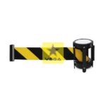 Black and Yellow Stripes Barrier Belts