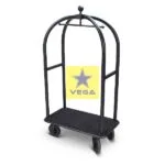 Bellman Hotel Luggage Cart