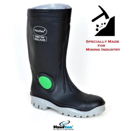 Rainboots with Steel Toe and Plate