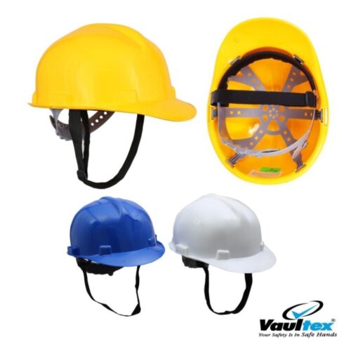 Vaultex Light Safety Helmet with Chin Strap VEGA