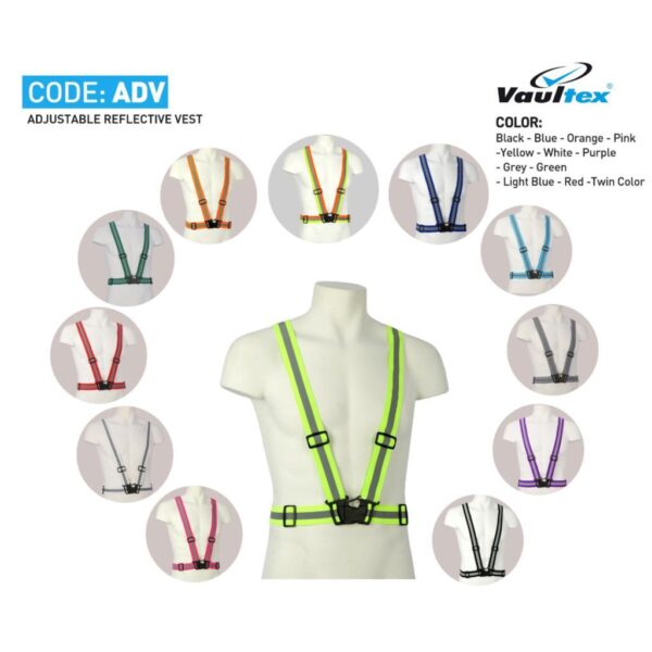 ADJUSTABLE REFLECTIVE VEST