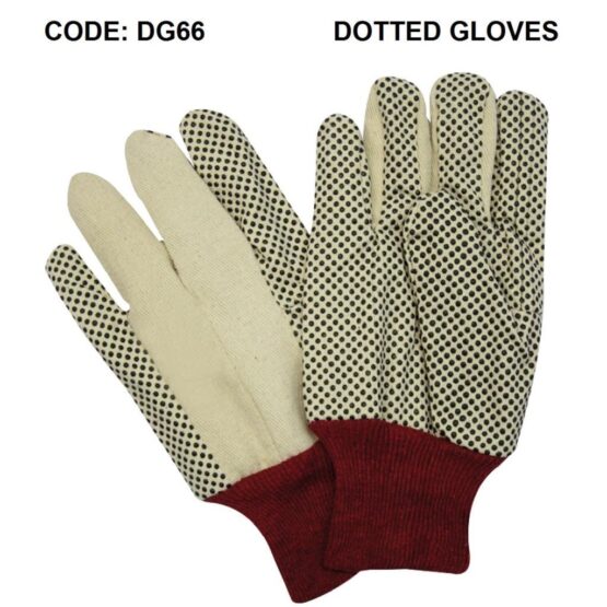 DOTTED GLOVES