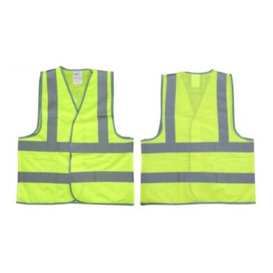 REFLECTIVE FABRIC/NET VEST - 110 GSM