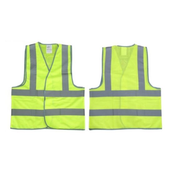 REFLECTIVE FABRIC/NET VEST - 110 GSM