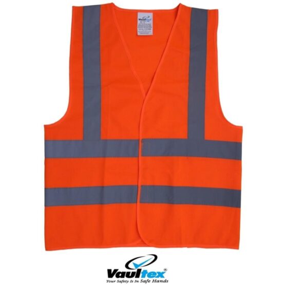 REFLECTIVE FABRIC VEST - 115 GSM