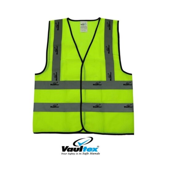 STRETCHABLE NET VEST WITH VAULTEX REFLECTIVE - 134 GSM