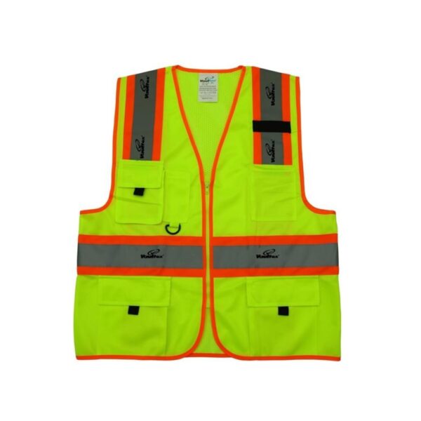 REFLECTIVE FABRIC/NET VEST - 186 GSM