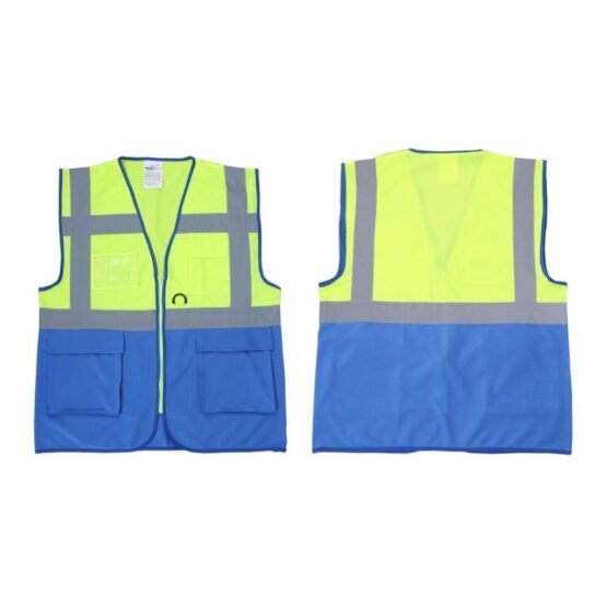 EXECUTIVE FABRIC VEST WITH 5 POCKETS - 170 GSM