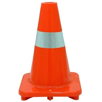 RED PVC TRAFFIC CONE - 30CM X 0.5KG