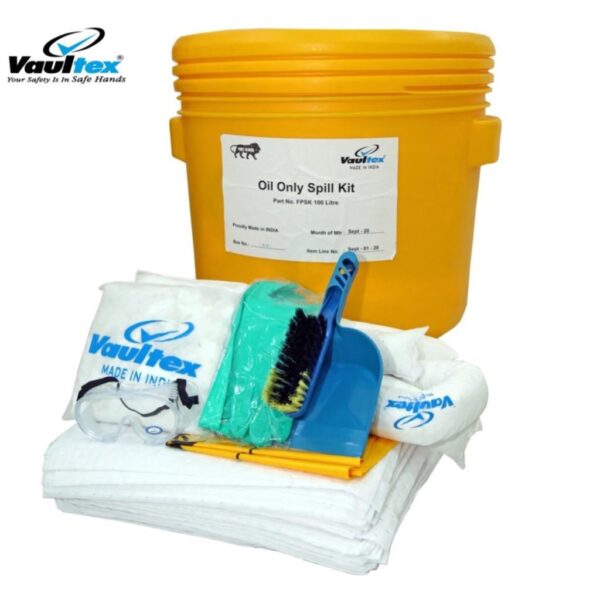 Oil Spill Kit in Drum (22"" X 24"") - 20 Gallon