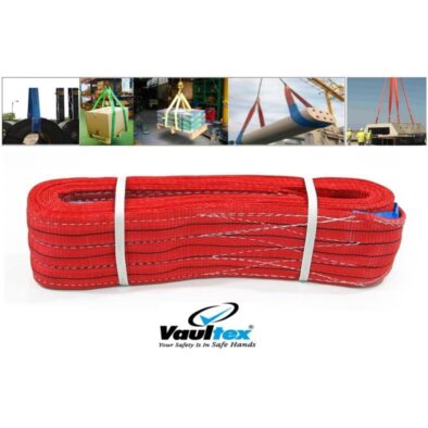 2 PLY POLYESTER WEBBING SLING (RED)