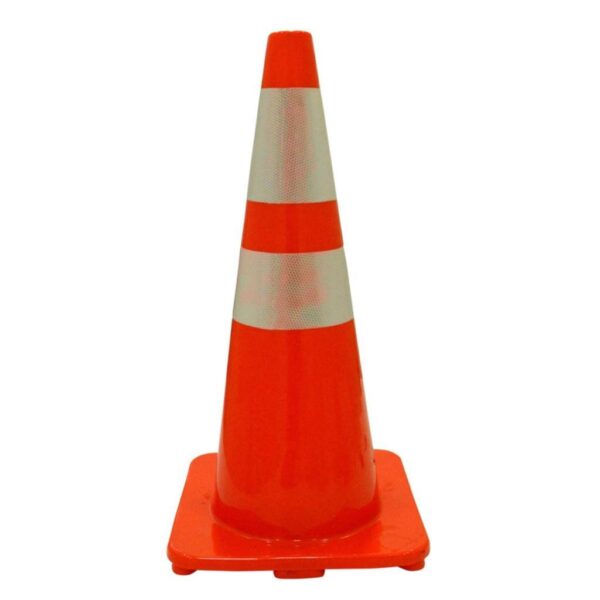 SLIM BODY PVC TRAFFIC CONE - 70CM X 1.6KG