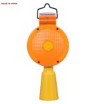 SOLAR FLASHING LIGHT - AMBER COLOR