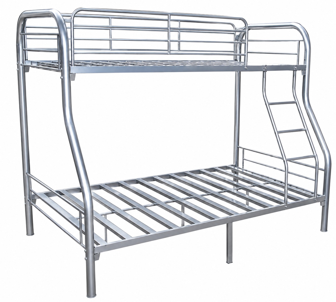 Bunk Bed with Double Sleep Down and Single Upper.