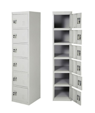 Six Door Steel Locker