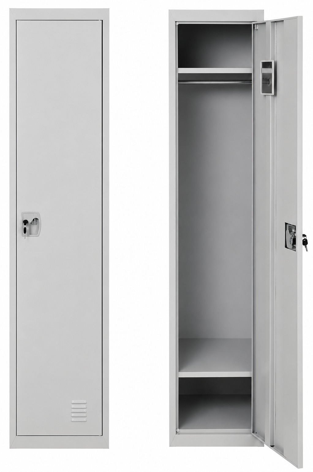 Single Door Steel Locker