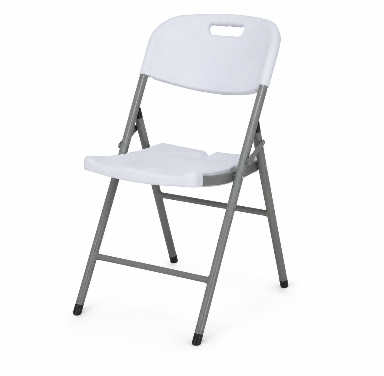 Plastic Chair with Metal Legs