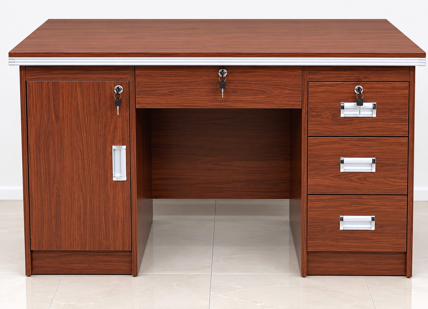 Office Table with 3 Drawer 140