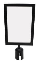 A3 Vertical Black - Info Board Cap