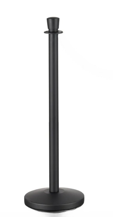 VIP Black Stanchion Flat Top