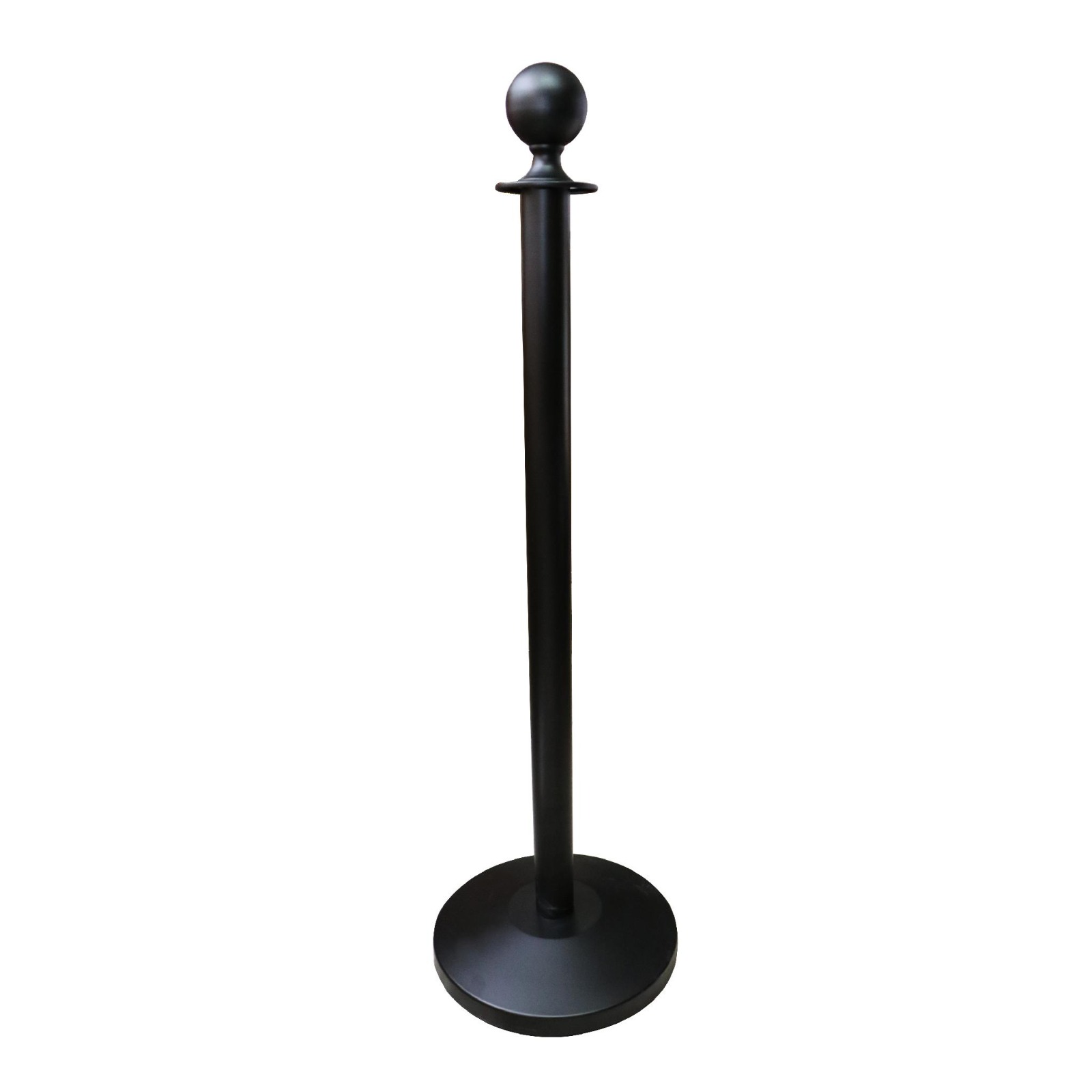 VIP Stanchion Black Ball Top