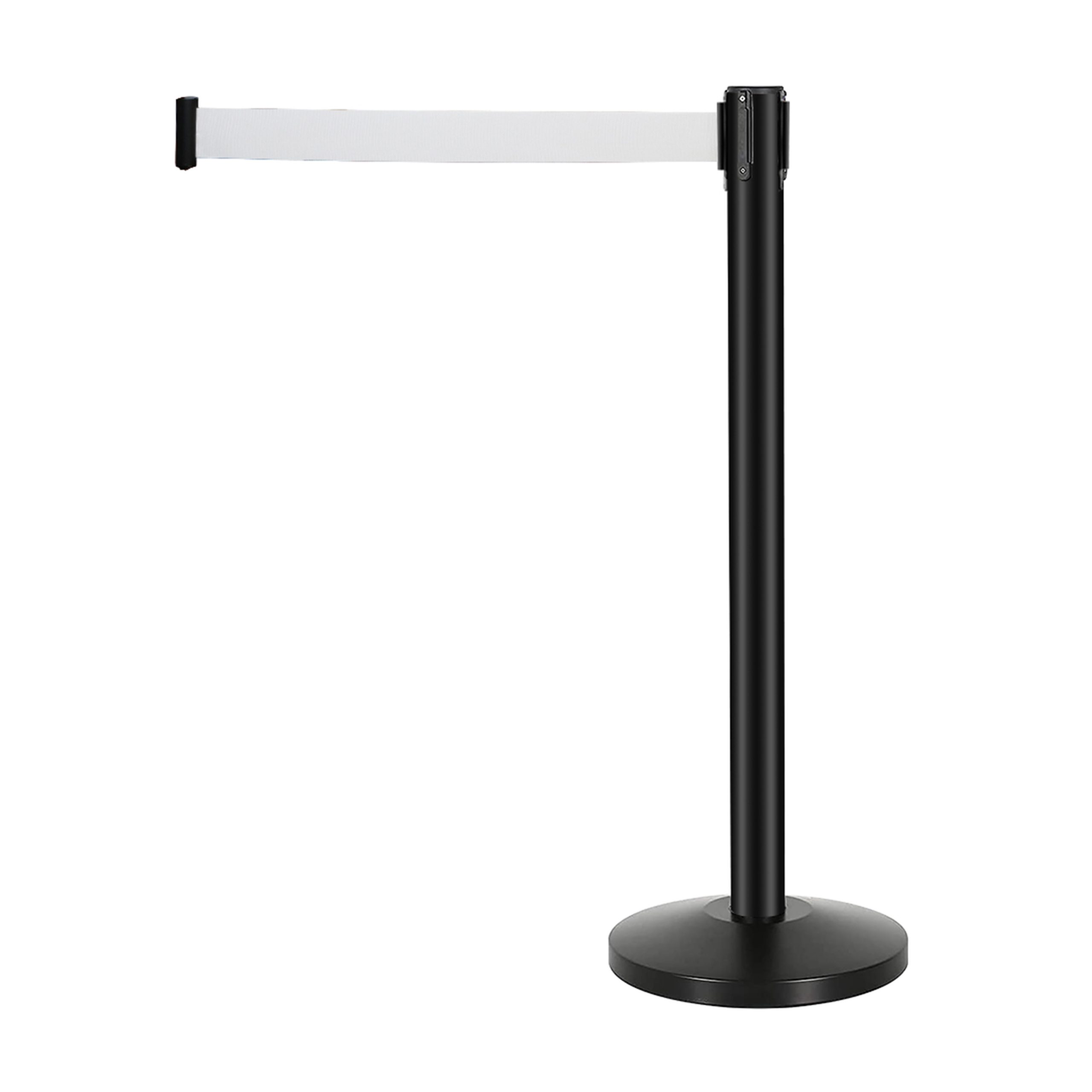 Black Pole with White Belt