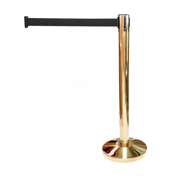 Gold Pole with Black Belt
